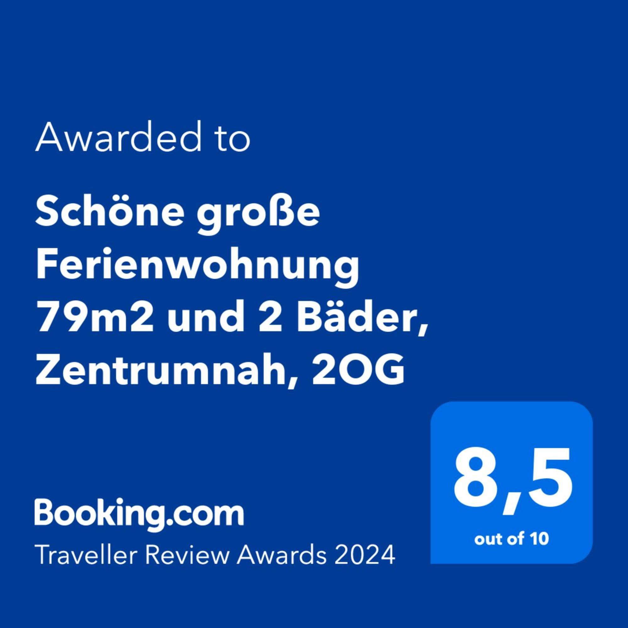 Schoene Grosse Ferienwohnung 79M2 Und 2 Baeder, Zentrumnah, 2Og Erfurt Kültér fotó